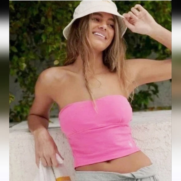 FP Movement by Free People Hot Shot Tube Top Womens Size Small - Picture 2 of 11